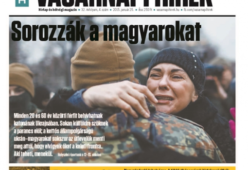 <h1>Vasárnapi Hírek, 2015. 04. szám, január 25.</h1>-