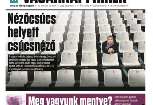 <h1>Vasárnapi Hírek, 2015. december 12., 50. szám</h1>-