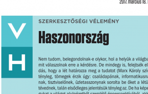 Szerkesztőségi vélemény: Haszonország
